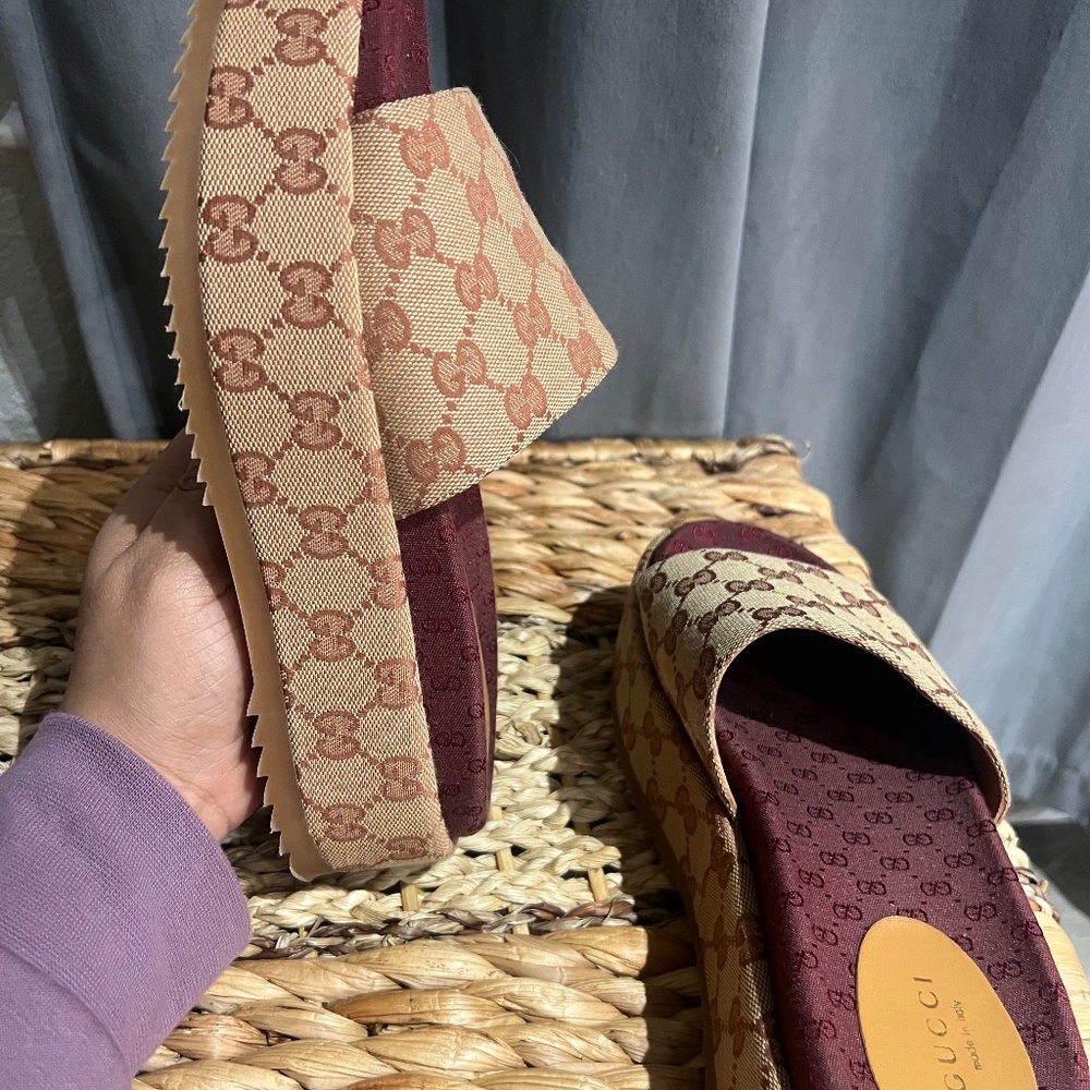 Gucci Angelina Platform Sandals